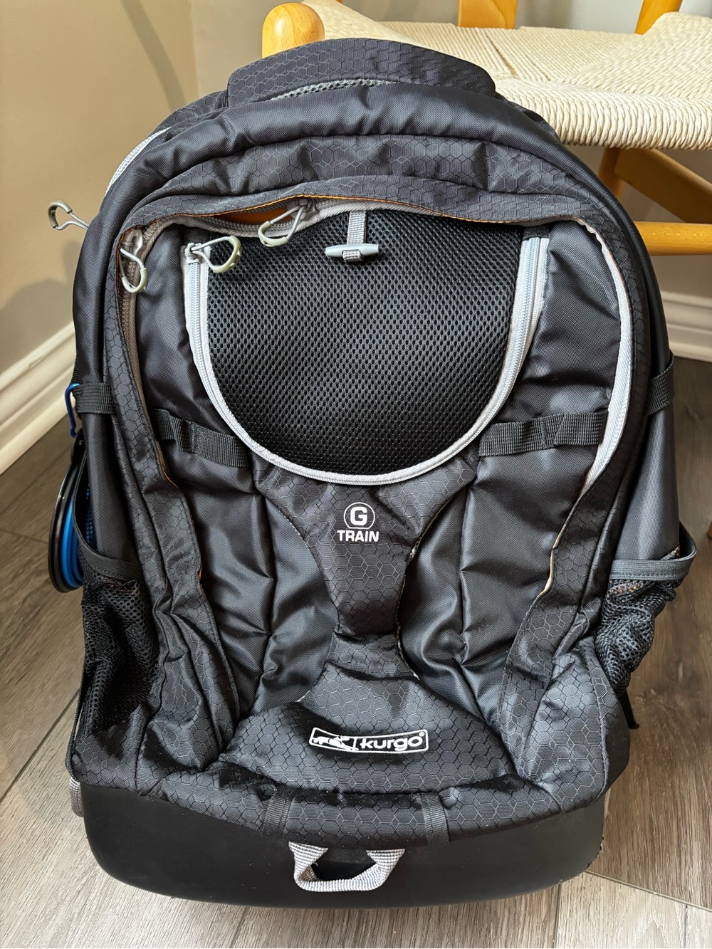 Kurgo Black Backpack dogs